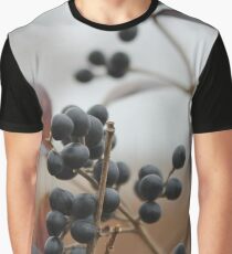 Black wild berry in the autumn park of New York Graphic T-Shirt