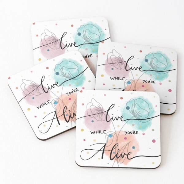 Item preview, Live while you’re Alive designed and sold by MZdesignss.