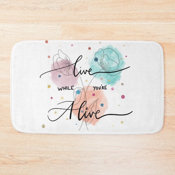 Item preview, Live while you’re Alive designed and sold by MZdesignss.