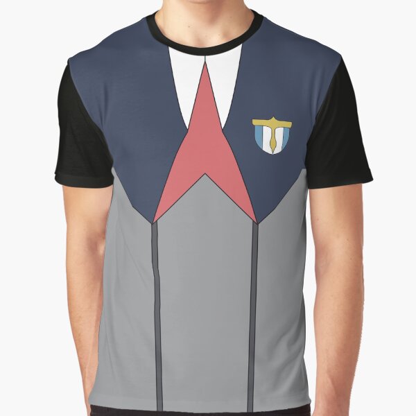 Darling in the FranXX - Male Uniform Top Graphic T-Shirt