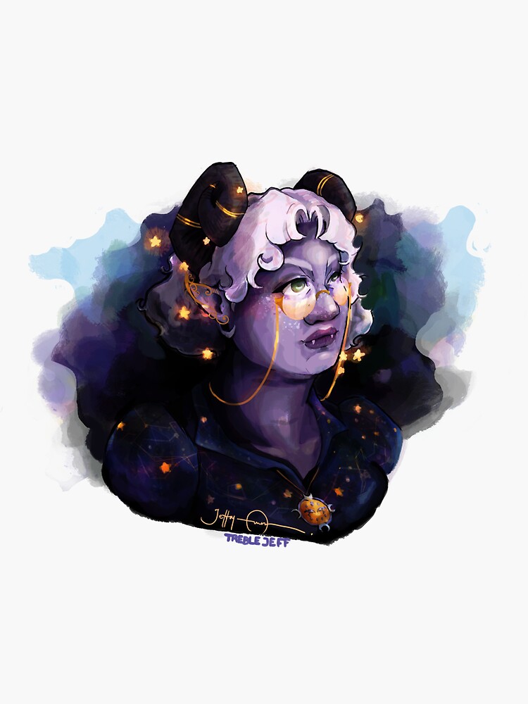 Thumbnail 3 of 3, Sticker, Twilight - The Twilight Cleric designed and sold by ModifiedRollPod.
