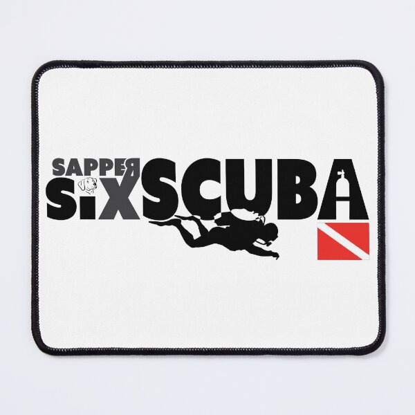 Artikelvorschau, Sapper6 SCUBA Taucher T-Shirt Taucherbekleidung entworfen und verkauft von scubacoop.