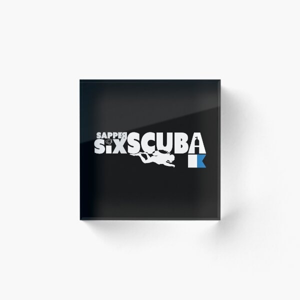 Item preview, Sapper6 SCUBA diver t-shirt diving apparel designed and sold by scubacoop.