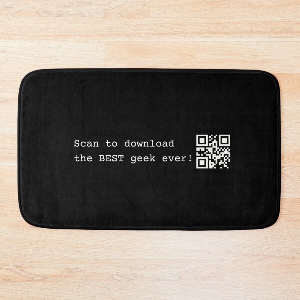 Item preview, Scan the QRcode to download the BEST geek ever! designed and sold by mliotard.
