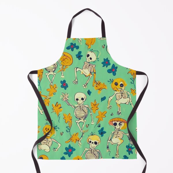 Item preview, Cartoon Calavera: Funny Skeletons Pattern Art Design #22 designed and sold by Pexelpanoramas.