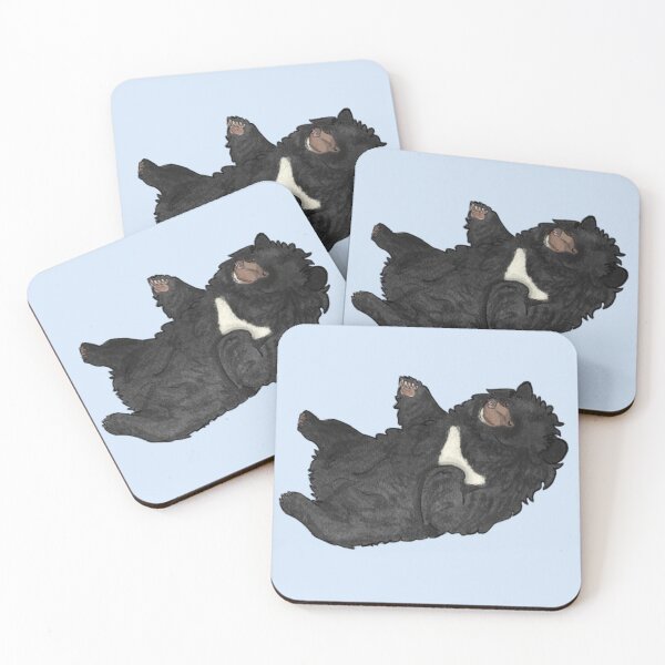 Item preview, Sleepy Asiatic Black Bear designed and sold by Puppy Bandits.