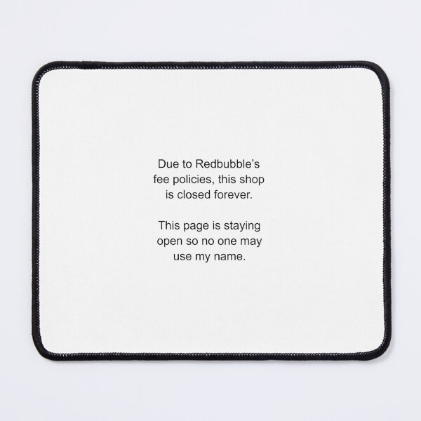 Item preview, Closed Forever designed and sold by RiskPig.