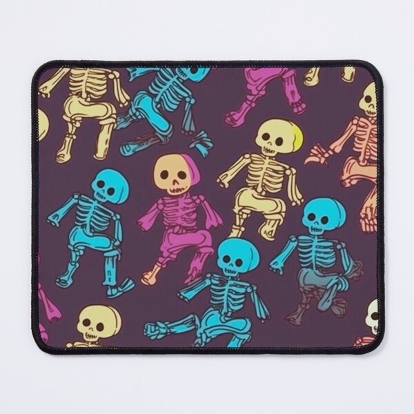 Item preview, Cartoon Calavera: Funny Skeletons Pattern Art Design #23 designed and sold by Pexelpanoramas.