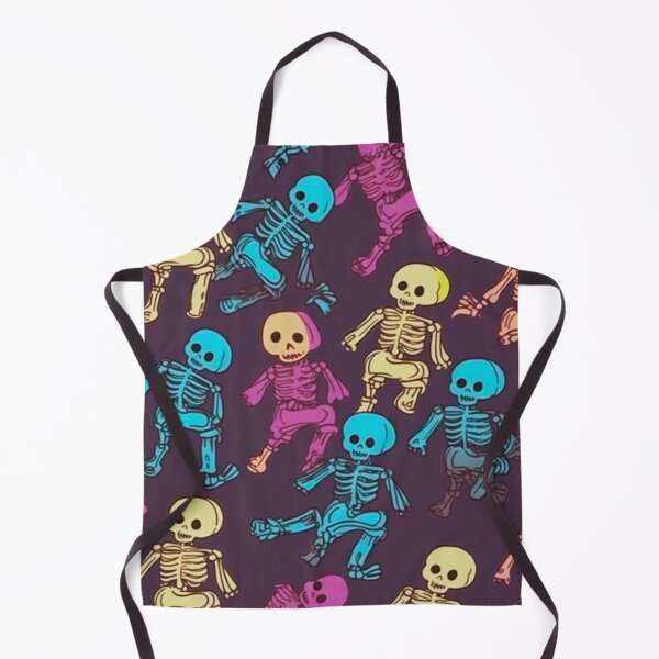 Item preview, Cartoon Calavera: Funny Skeletons Pattern Art Design #23 designed and sold by Pexelpanoramas.