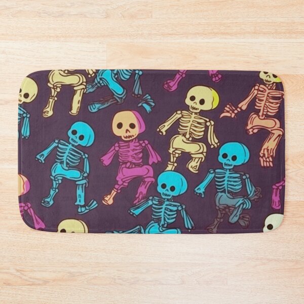 Item preview, Cartoon Calavera: Funny Skeletons Pattern Art Design #23 designed and sold by Pexelpanoramas.