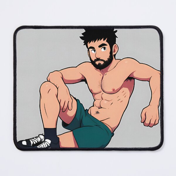 Item preview, Slim toned man in shorts - Chris designed and sold by YassBro.