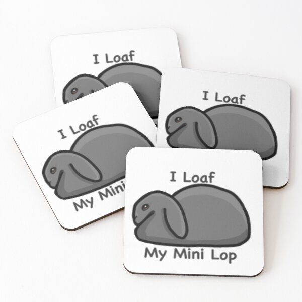 Item preview, I “Loaf” my Mini Lop funny rabbit pun designed and sold by Gabrielle Sanders.