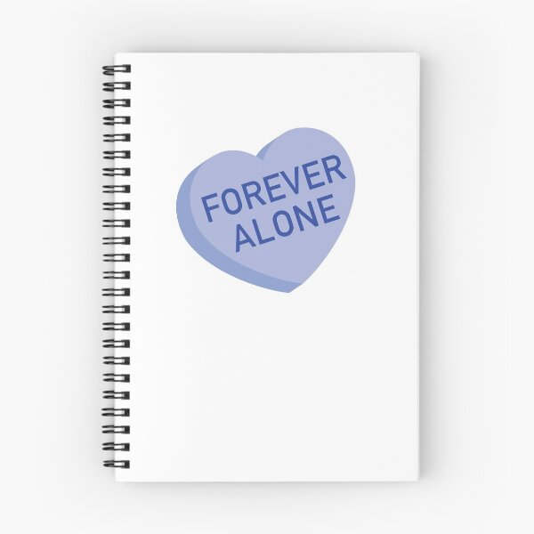 Item preview, Forever Alone Candy Heart - Blue designed and sold by spicypup.