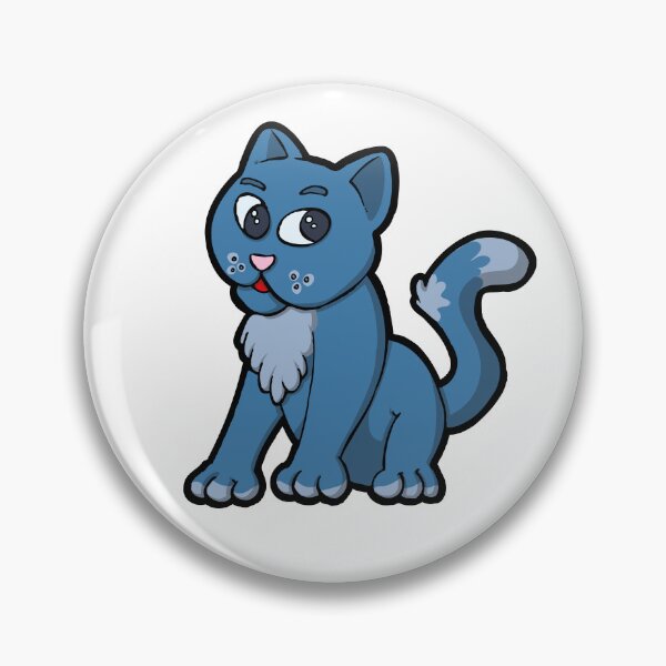 Aperçu de l'œuvre Petit chat bleu créée et vendue par Guillaume Desbiolles.