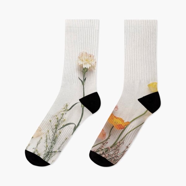 Item preview, Mix Flowers Design with Eschscholzia Californica, Carnation, Papaver, Lilium and Chamelaucium Unacinatum designed and sold by Fai-oma.