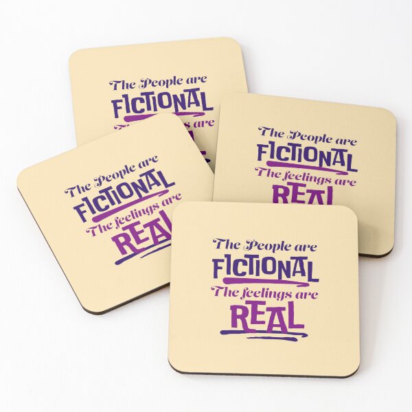 Item preview, Fictional People but Real Feelings designed and sold by Holli Jo Monroe.