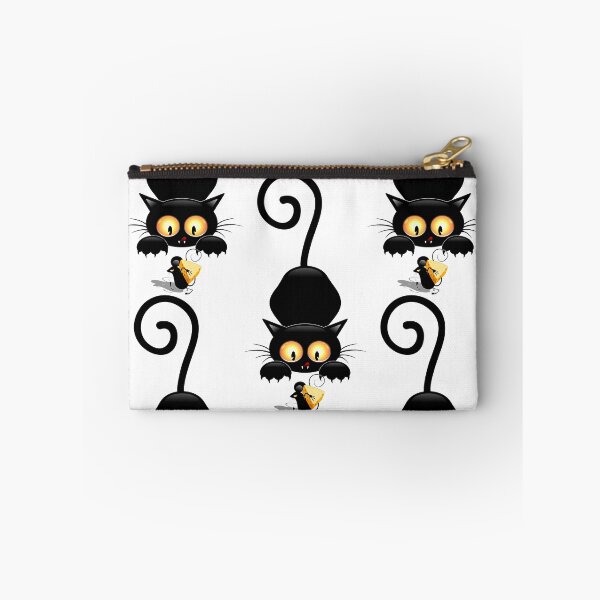 Item preview, Cat and Mouse with Cheese Fun Cartoon Characters designed and sold by BluedarkArt.