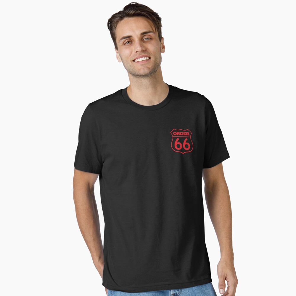 Vista previa del artículo con la obra «Camiseta esencial», diseñado y vendido por Soronelite.