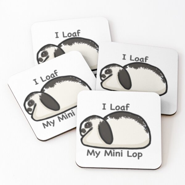 Item preview,  I “Loaf” my Mini Lop funny rabbit pun designed and sold by Gabrielle Sanders.