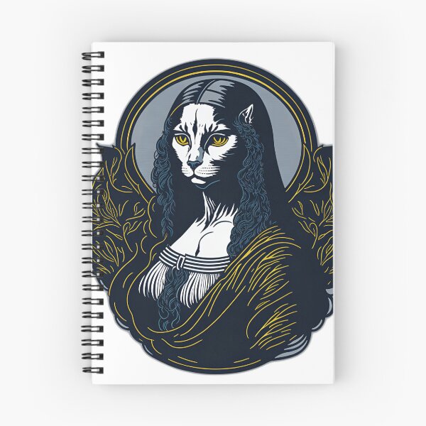 Item preview, Cool Mona Lisa Cat Design designed and sold by ARTSY900.