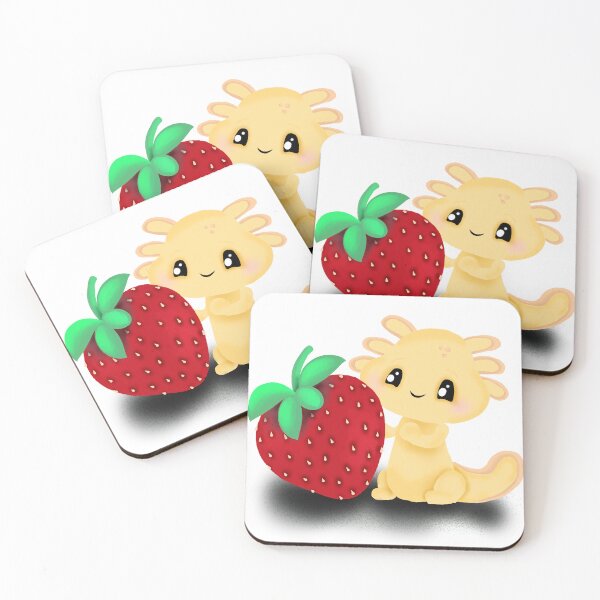 Item preview, Berry Axolotl designed and sold by FickleandFancy.