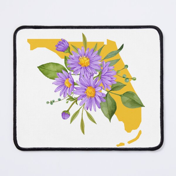 Item preview, Florida Asters Yellow designed and sold by shebringstrings.