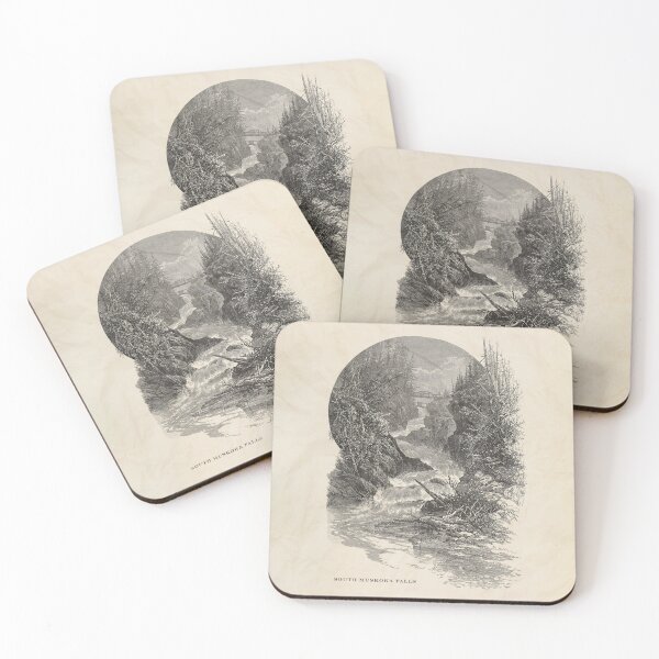 Item preview, Vintage Illustration of South Muskoka Falls, Ontario, Canada 1899 designed and sold by Gin  Neko.
