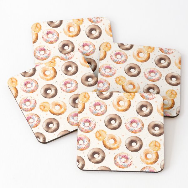 Item preview, Sweet Donut Pattern designed and sold by ArtinDrop.