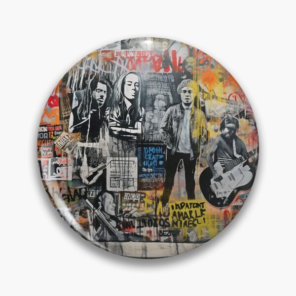 Item preview, Punk rock urban wall art. designed and sold by paulo silveira.
