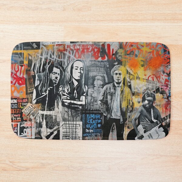 Item preview, Punk rock urban wall art. designed and sold by paulo silveira.