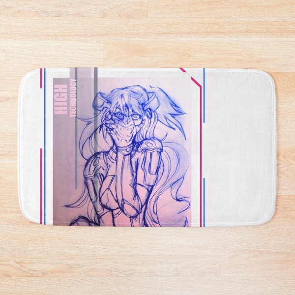 Item preview, Sketch girl futuristic designed and sold by Estef Mos Art.