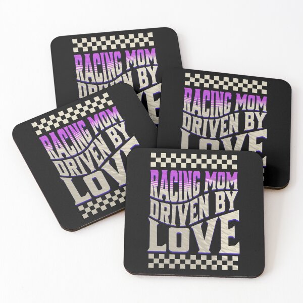 Item preview, Racing Mom Driven By Love Checkered Flag Race Mama Momlife Mother Pit Crew Motivational Racer designed and sold by CarantinedChaos.