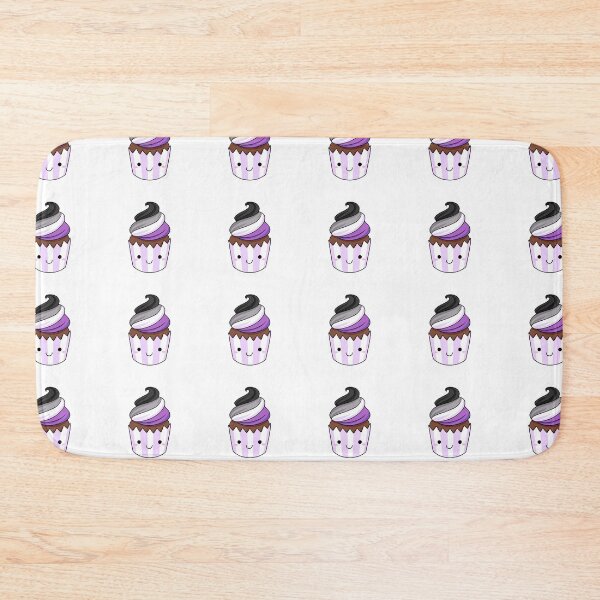 Item preview, Asexual Pride Cupcake - Chocolate designed and sold by rainbow-milk.