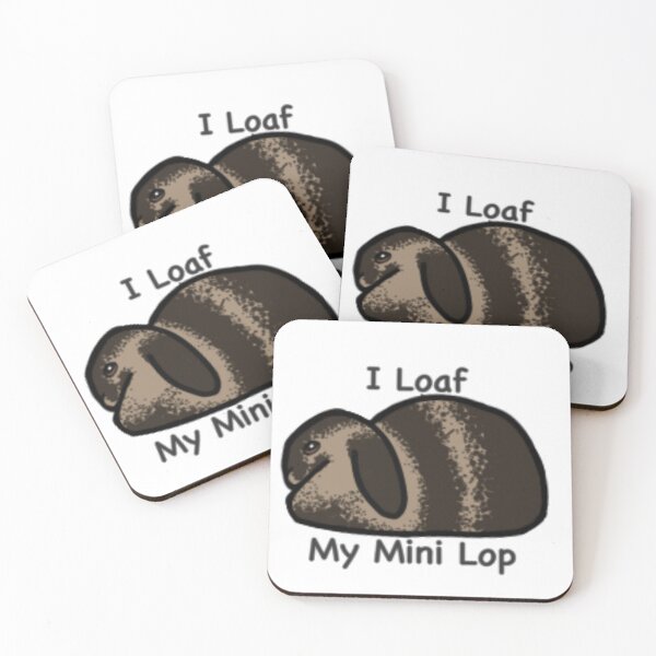 Item preview, I “Loaf” my Mini Lop funny rabbit pun designed and sold by Gabrielle Sanders.