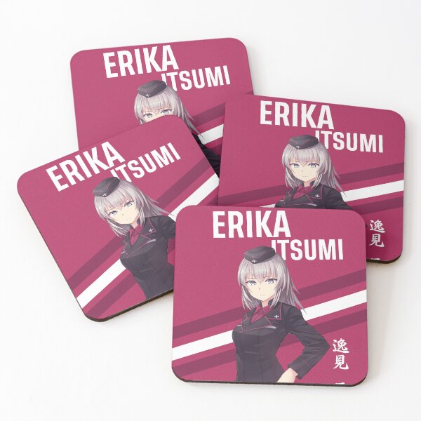 Item preview, Erika Itsumi | Girls & Panzer designed and sold by ShiroKuroShiro.