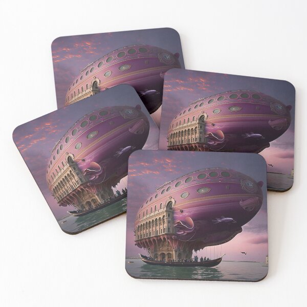 Item preview, Matthias Jung's flying airship,steampunk style designed and sold by IrinaMinevich.