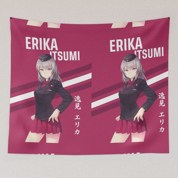 Item preview, Erika Itsumi | Girls & Panzer designed and sold by ShiroKuroShiro.