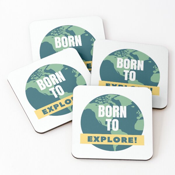 Item preview, Born To Explore! designed and sold by Harvey Bell.