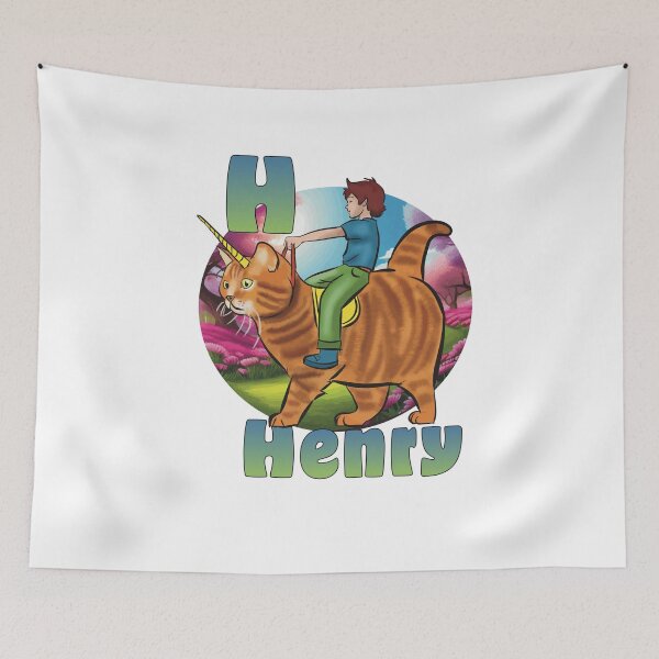 Item preview, Adventures of Henry and his caticorn designed and sold by Lubellebubble20.
