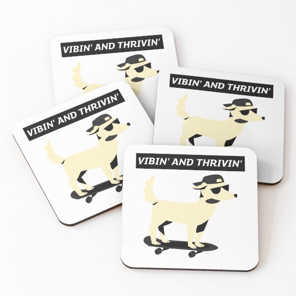Item preview, VIBIN' AND THRIVIN' designed and sold by BestCoolStuff.