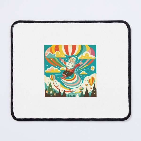 Item preview, Colorful santa in summer designed and sold by Okracha.