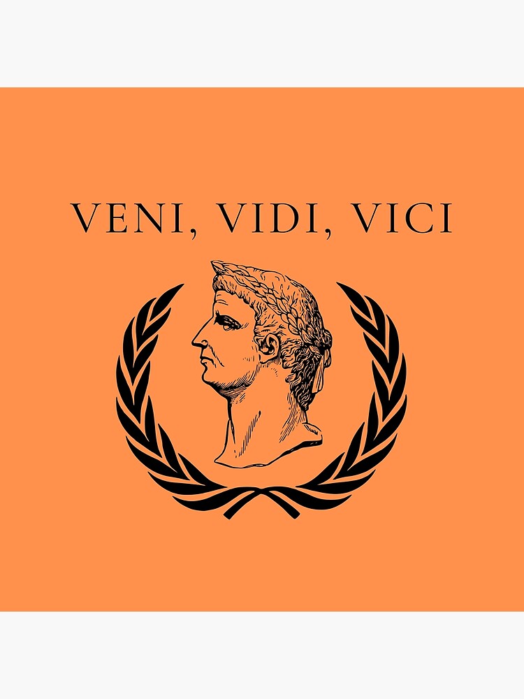 VENI VIDI VICI ROMAN EMPIRE | Photographic Print