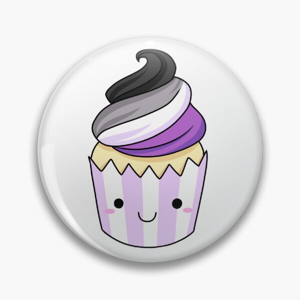 Item preview, Asexual Pride Cupcake - Vanilla designed and sold by rainbow-milk.