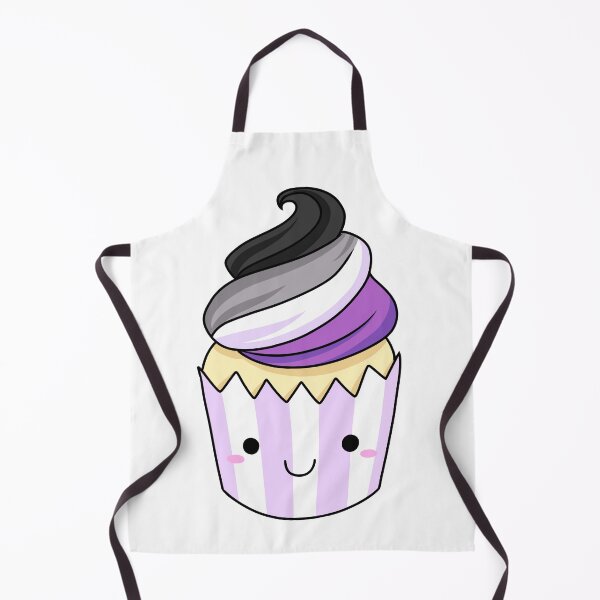 Item preview, Asexual Pride Cupcake - Vanilla designed and sold by rainbow-milk.