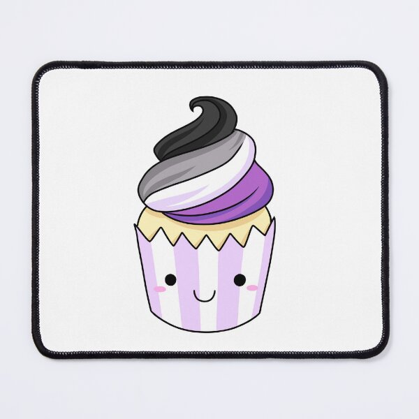 Item preview, Asexual Pride Cupcake - Vanilla designed and sold by rainbow-milk.