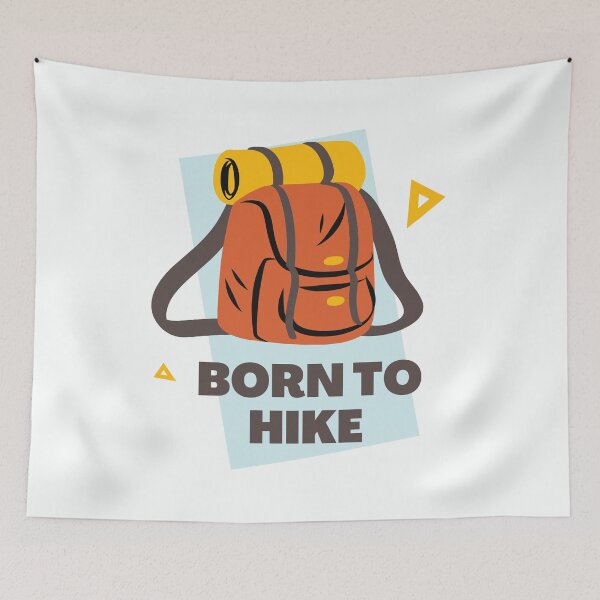 Item preview, Born To Hike designed and sold by Harvey Bell.