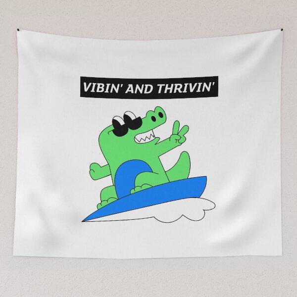 Item preview, VIBIN' AND THRIVIN' designed and sold by BestCoolStuff.