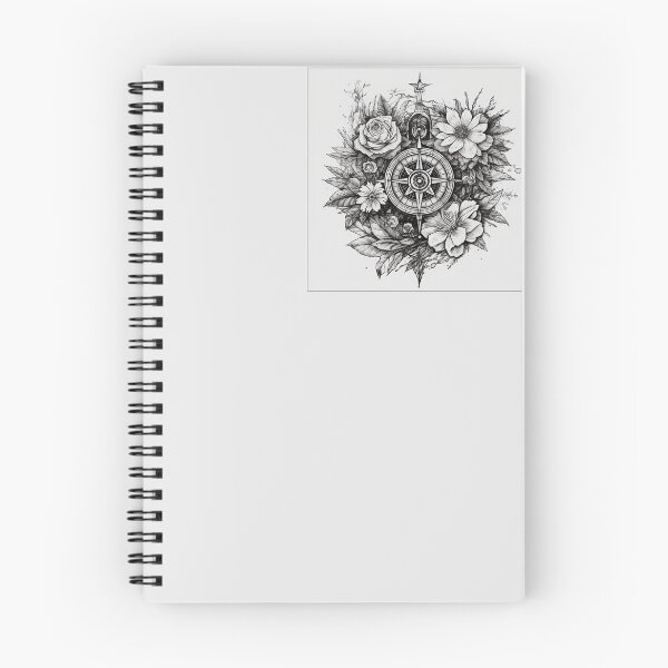 Item preview, Floral Compass designed and sold by tonyhoskins97.