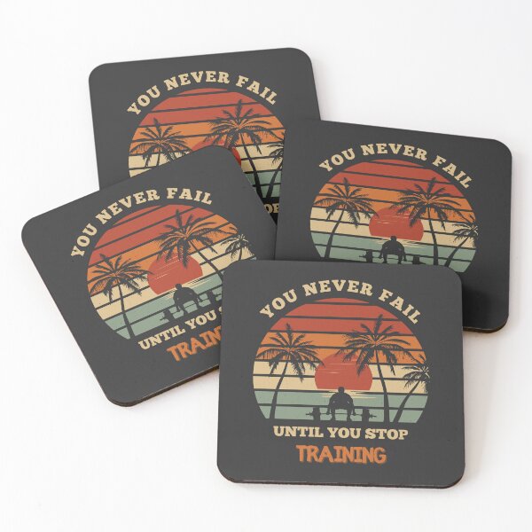 Item preview, You Never Fail Until You Stop Training designed and sold by Yevhenii Kravchuk.