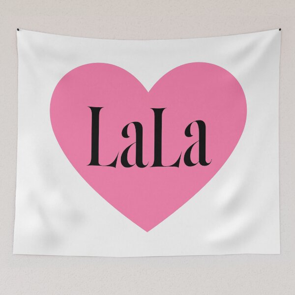 Item preview, Wellness LaLa Pink Heart designed and sold by officinelala.